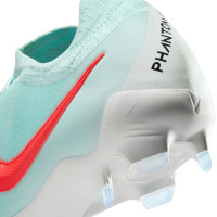 Nike Phantom GX II Pro Gras Voetbalschoenen (FG) Mintgroen Rood Zwart