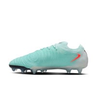 Nike Phantom GX II Elite IJzeren-Nop Voetbalschoenen (SG) Anti-Clog Mintgroen Rood Zwart