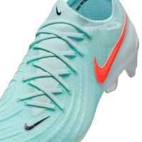 Nike Phantom GX II Elite IJzeren-Nop Voetbalschoenen (SG) Anti-Clog Mintgroen Rood Zwart