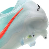 Nike Phantom GX II Elite IJzeren-Nop Voetbalschoenen (SG) Anti-Clog Mintgroen Rood Zwart