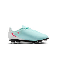 Nike Phantom GX II Club Gras / Kunstgras Voetbalschoenen (MG) Kids Mintgroen Rood Zwart