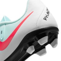 Nike Phantom GX II Club Gras / Kunstgras Voetbalschoenen (MG) Kids Mintgroen Rood Zwart