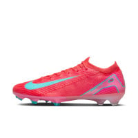 Nike Zoom Mercurial Vapor 16 Elite Gras Voetbalschoenen (FG) Rood Turquoise Roze