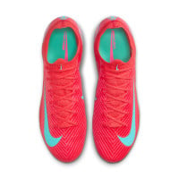 Nike Zoom Mercurial Vapor 16 Elite Gras Voetbalschoenen (FG) Rood Turquoise Roze