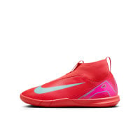 Nike Zoom Mercurial Superfly 10 Academy Zaalvoetbalschoenen (IN) Kids Rood Turquoise Roze