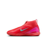 Nike Zoom Mercurial Superfly 10 Academy Zaalvoetbalschoenen (IN) Kids Rood Turquoise Roze