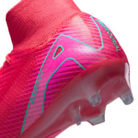 Nike Zoom Mercurial Superfly 10 Elite Kunstgras Voetbalschoenen (AG) Rood Turquoise Roze