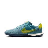 Nike Street Gato Straatvoetbalschoenen Blauwgroen Geel