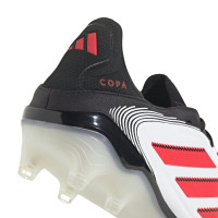 adidas Copa Pure III Elite Gras Voetbalschoenen (FG) Wit Zwart Rood