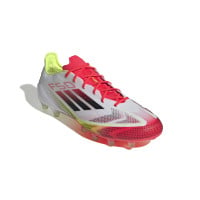 adidas F50 Elite Kunstgras Voetbalschoenen (AG) Wit Rood Zwart Geel