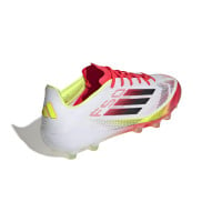 adidas F50 Elite Kunstgras Voetbalschoenen (AG) Wit Rood Zwart Geel