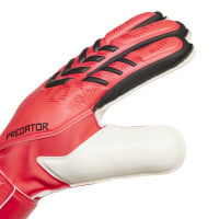 adidas Predator Match Fingersave Keepershandschoenen Rood Wit Zwart