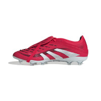 adidas Predator Pro FT Gras Voetbalschoenen (FG) Rood Wit Zwart