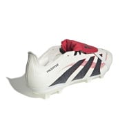 adidas Predator League FT Gras / Kunstgras Voetbalschoenen (MG) Wit Zwart Rood