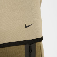 Nike Tech Fleece Sportswear Vest Kids Olijfgroen Grijs Zwart