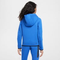 Nike Tech Fleece Sportswear Trainingspak Kids Blauw Zwart