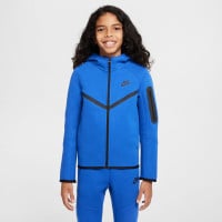 Nike Tech Fleece Sportswear Trainingspak Kids Blauw Zwart