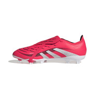 adidas Predator League FT Gras / Kunstgras Voetbalschoenen (MG) Rood Wit Zwart