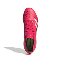 adidas Predator League Gras / Kunstgras Voetbalschoenen (MG) Rood Wit Zwart