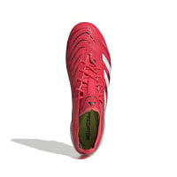 adidas Predator Elite Gras Voetbalschoenen (FG) Rood Wit Zwart