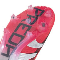 adidas Predator Elite Gras Voetbalschoenen (FG) Rood Wit Zwart