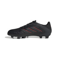 adidas Copa Pure III Club Gras / Kunstgras Voetbalschoenen (FxG) Zwart Donkergrijs Rood