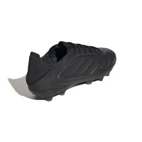 adidas Copa Pure III Pro Gras Voetbalschoenen (FG) Zwart Grijs