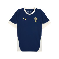 PUMA Portugal Trainingsset 2025-2026 Donkerblauw Gebroken Wit