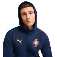 PUMA Portugal Casuals Vest 2025-2026 Donkerblauw Geel Rood