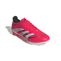 adidas Predator League Gras / Kunstgras Voetbalschoenen (MG) Rood Wit Zwart