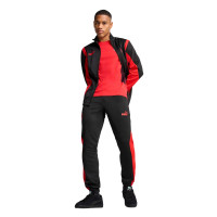 PUMA AC Milan ftblNRGY+ Joggingpak Full-Zip 2024-2025 Zwart Rood