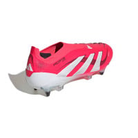 adidas Predator Elite Veterloze IJzeren-Nop Voetbalschoenen (SG) Rood Wit Zwart