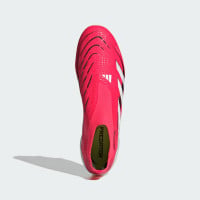 adidas Predator Elite Veterloze IJzeren-Nop Voetbalschoenen (SG) Rood Wit Zwart