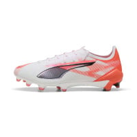 PUMA Ultra 5 Ultimate Gras Voetbalschoenen (FG) Wit Zwart Rood