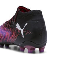 PUMA Future 8 Ultimate Kunstgras Voetbalschoenen (AG) Zwart Paars Rood