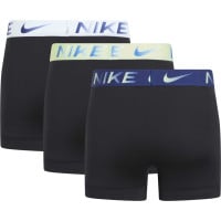 Nike Dri-FIT Ultra Stretch Micro Boxershort 3-Pack Zwart Blauw Lichtgroen Lichtblauw