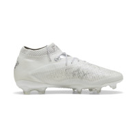 PUMA Future 8 Ultimate Gras Voetbalschoenen (FG) Wit Zilver