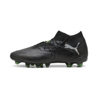 PUMA Future 8 Pro Gras / Kunstgras Voetbalschoenen (MG) Zwart Grijs Groen