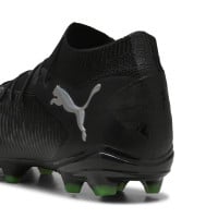 PUMA Future 8 Pro Gras / Kunstgras Voetbalschoenen (MG) Zwart Grijs Groen