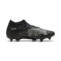 PUMA Future 8 Match IJzeren-Nop Voetbalschoenen (SG) Zwart Grijs Groen