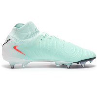 Nike Phantom Luna II Elite IJzeren-Nop Voetbalschoenen (SG) Pro Player Mintgroen Rood Zwart