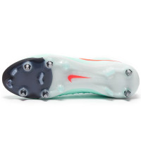 Nike Phantom Luna II Elite IJzeren-Nop Voetbalschoenen (SG) Pro Player Mintgroen Rood Zwart