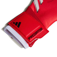 adidas Predator Pro Keepershandschoenen Kids Rood Wit Zwart