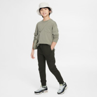 Nike Tech Fleece Sportswear Joggingbroek Kids Donkergroen Zwart