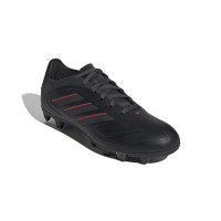 adidas Copa Pure III Club Gras / Kunstgras Voetbalschoenen (FxG) Zwart Donkergrijs Rood