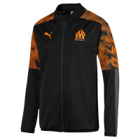 PUMA Olympique Marseille Sideline Trainingsjack 2019-2020 Zwart