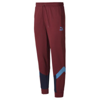 PUMA Manchester City Iconic MCS Trainingsbroek 2020 Donkerrood