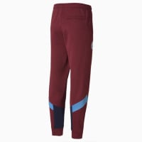 PUMA Manchester City Iconic MCS Trainingsbroek 2020 Donkerrood