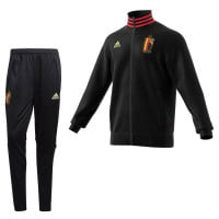 adidas Belgie 3S Trainingspak 2020-2021 Zwart