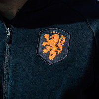 Nike Nederland GFA Fleece Trainingspak Full Zip 2020-2022 Blauw Zwart